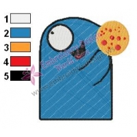 Funny Bloo Fosters Home Embroidery Design 02
